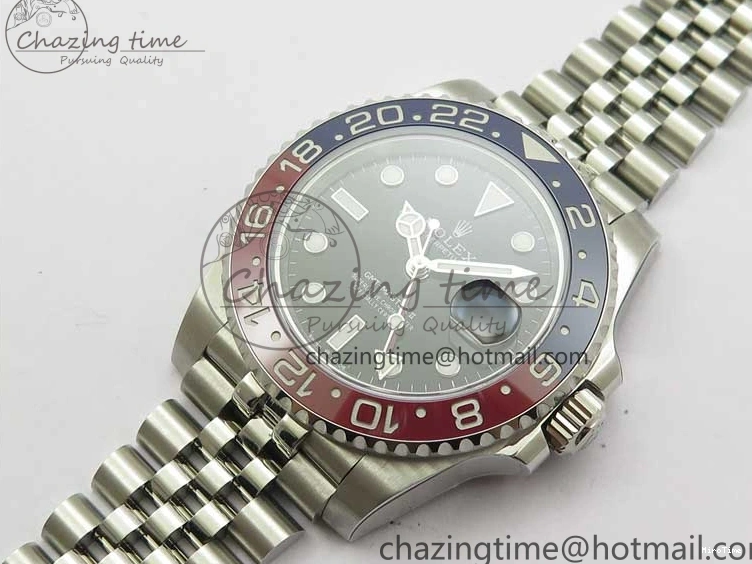 MiroTime 0504 GMT-Master II 126710 BLRO Pepsi Red Blue Ceramic 904L Steel VRF 1:1 Best Edition SA3285 CHS MAX Version SmoothTexture 2796